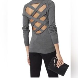 A.L.C. Charcoal Knit Top